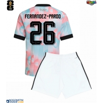 Otroški Nogometni dresi Belgija Matias Fernandez-Pardo #26 Gostujoči SP 2026 Kratek Rokav (+ Kratke hlače)